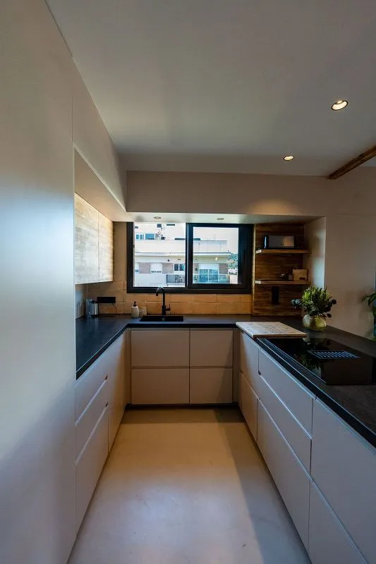 Köök - Duplex with Terrace in Rieral, Lloret de Mar