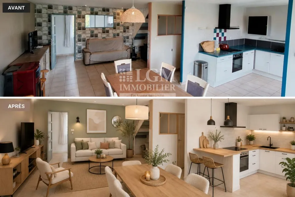 Cuisine - Maison Individuelle avec Jardin à Hondschoote
