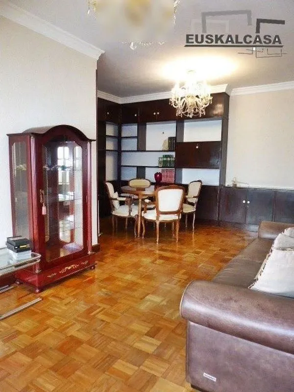 Living Room - Furnished Flat with Terrace in Ametzola