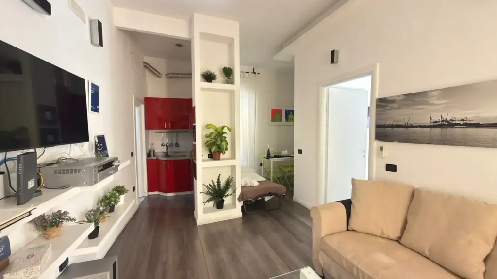 Elutuba - Rustic-Style Flat with Balcony in Naples Centre