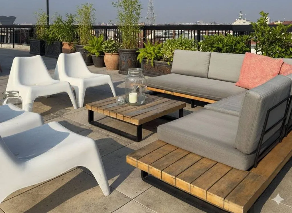 Terrass - Luxury Penthouse with Skyline View in Milan