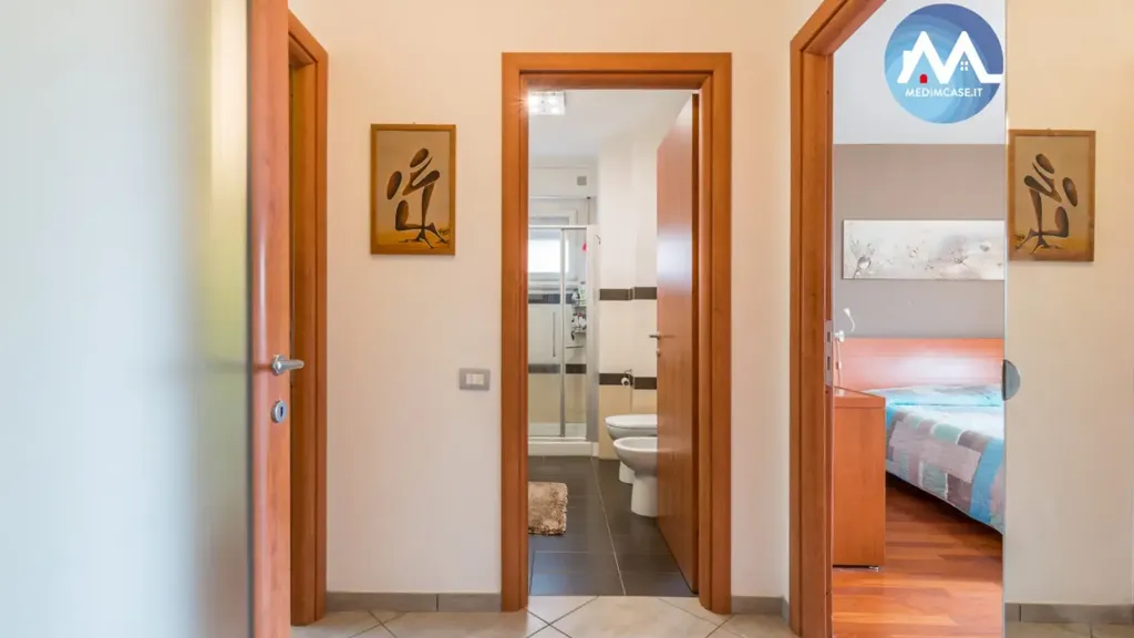 Hallway - Trilocale with Balcony in Pesaro