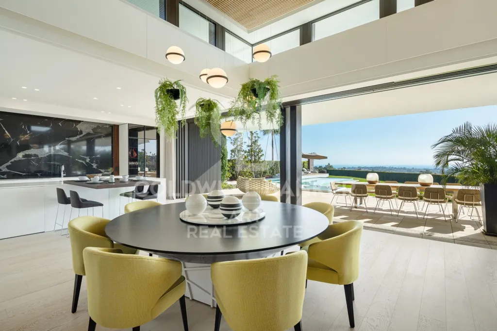Salle à manger - Ultra-modern Villa with Panoramic Views in Benahavís