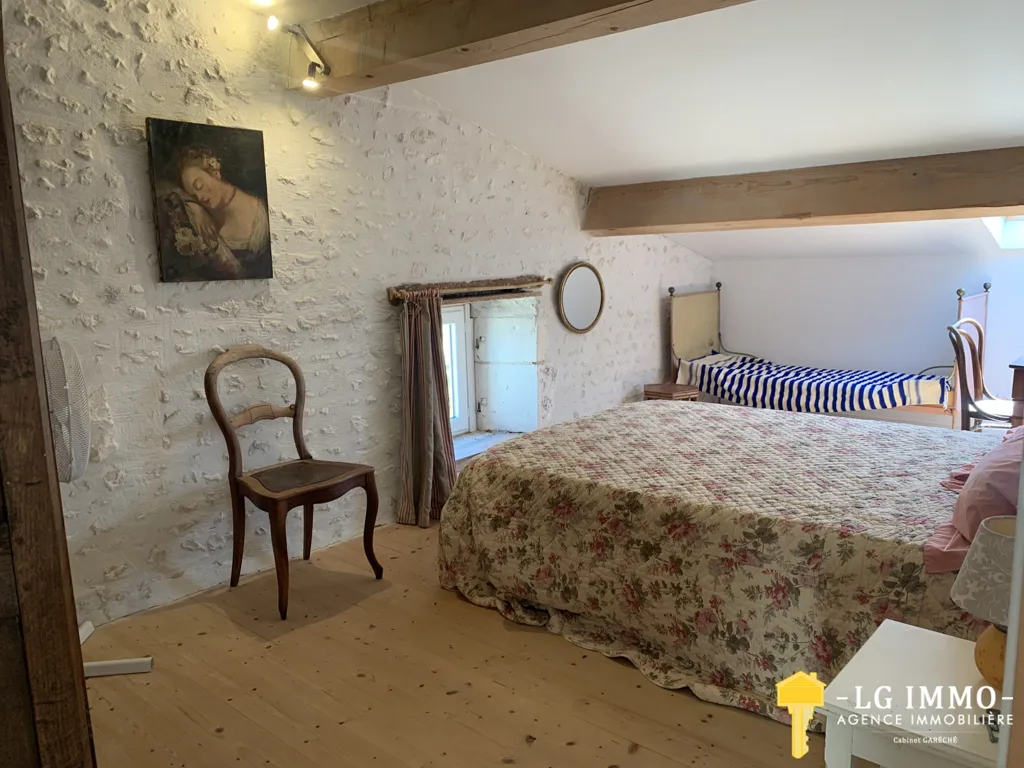 Chambres - Propriété Charentaise avec Vue sur l'Estuaire à Arces