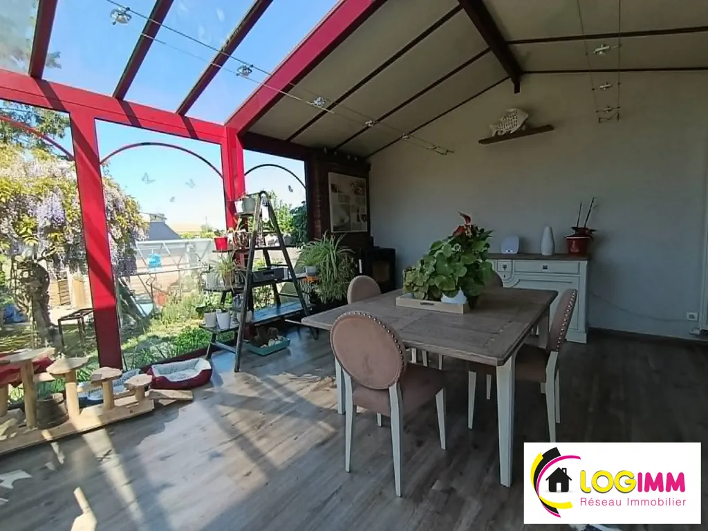 Terrace - Semi-Detached House with Garden in Anzin