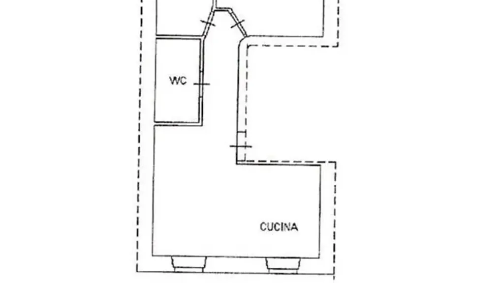 Plan - Restored Multi-Unit House in Civitanova Marche