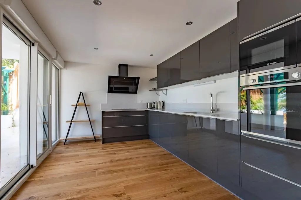 Köök - Luxury Apartment with Sea View in La Teste-de-Buch