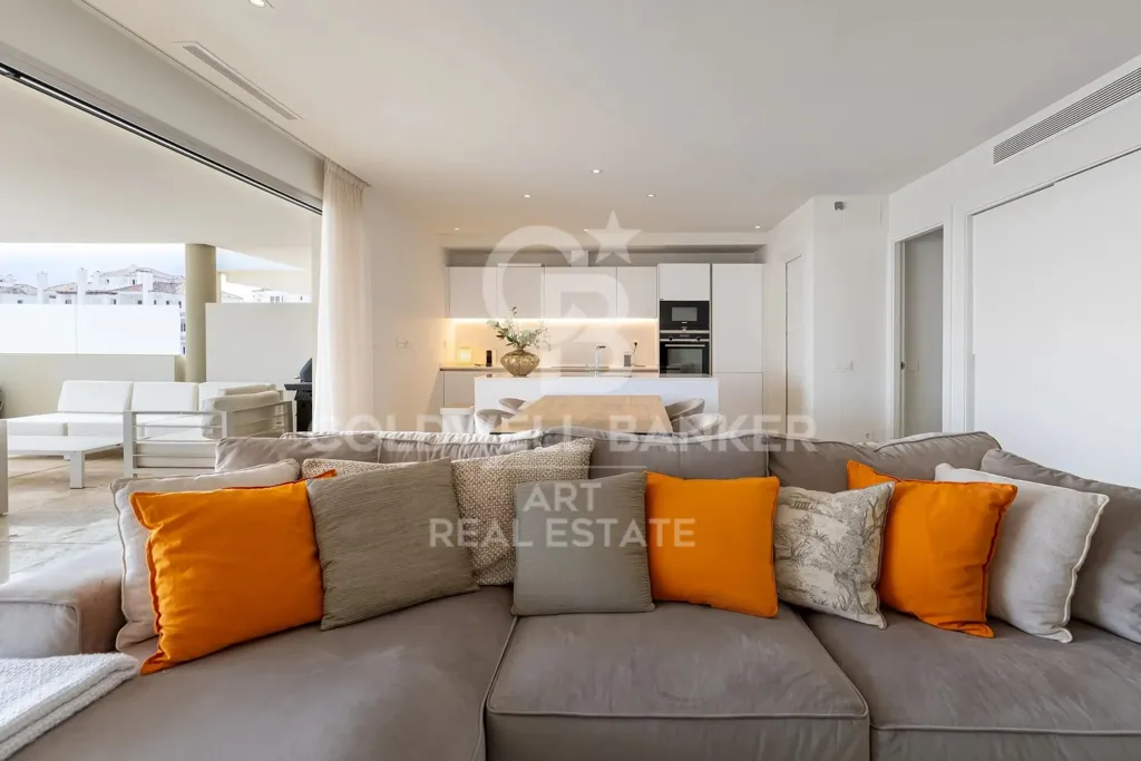 Séjour - Luxury Flat with Pool in Nueva Andalucía