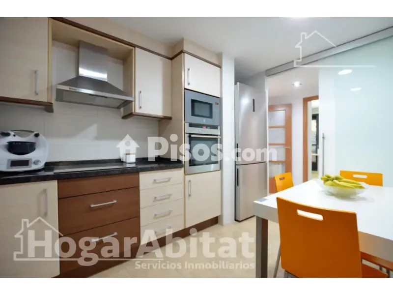 Köök - Modern Flat with Balcony in Tavernes de la Valldigna