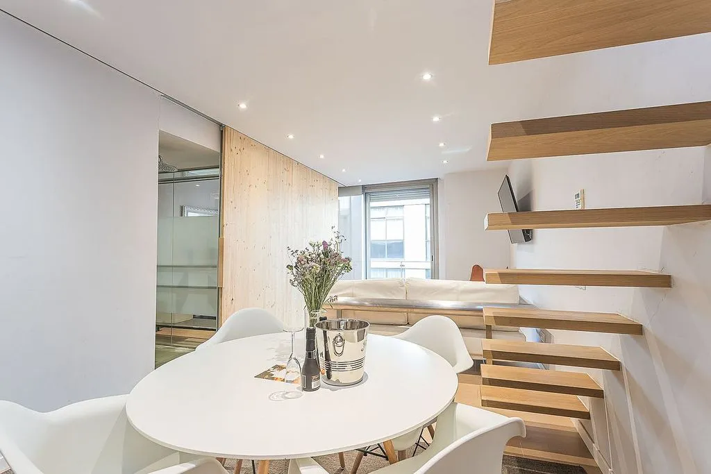 Sala da pranzo - Duplex with Terrace in Sant Gervasi, Barcelona