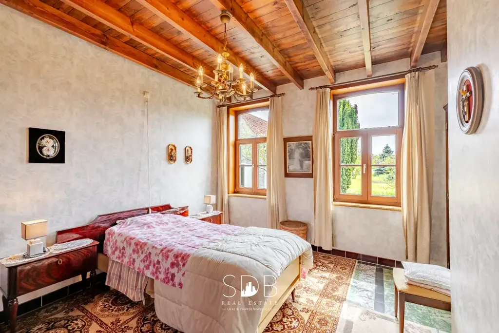 Chambres - Hoeve Authentique avec Grasland à Waregem