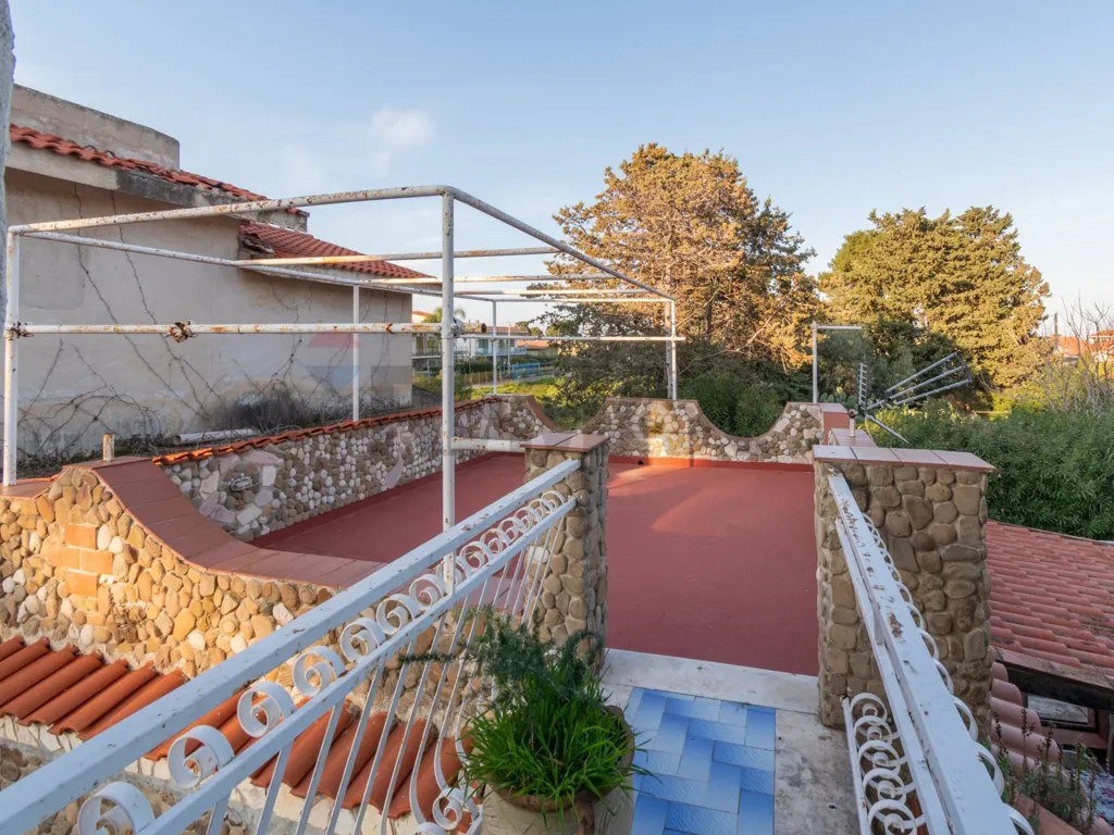 Terrasse - Villa with Garden and Terrace in Carini