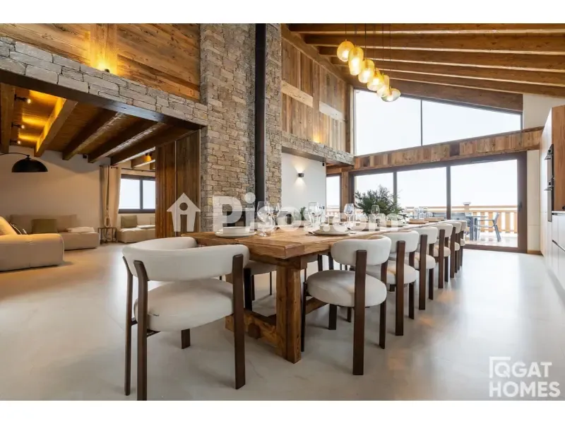Salle à manger - Newly Built Chalet with Spa in Font-Romeu-Odeillo-Via