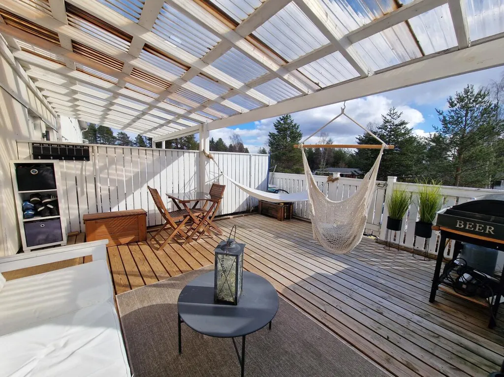 Terrasse - Detached House with Sauna in Ounasvaara