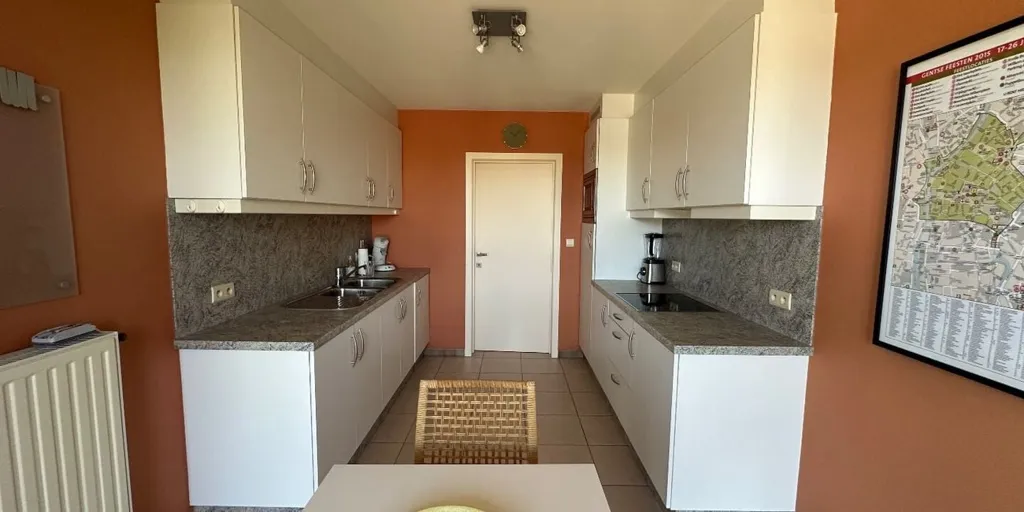 Cuisine - Appartement Meublé avec Terrasses à Evergem