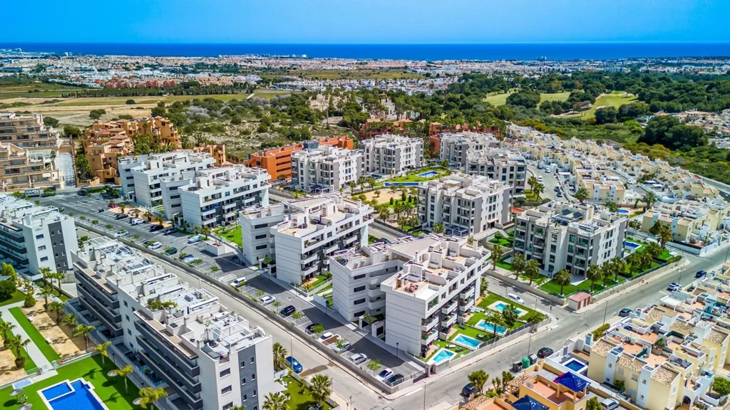 Vue aérienne - Penthouse with Terrace in Villamartin, Alicante