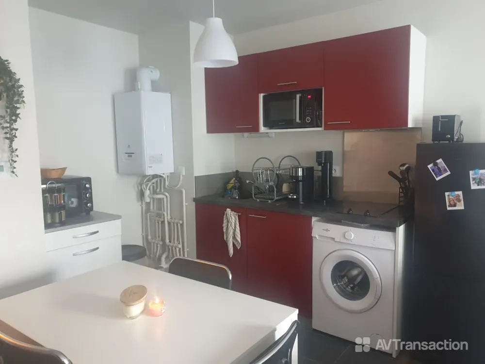 Cuisine - Appartement T2 Investisseur avec Parking à Tours