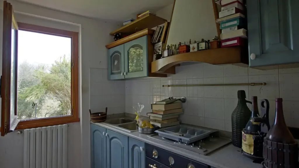 Köök - Rustic House with Panoramic Views in Figline Valdarno