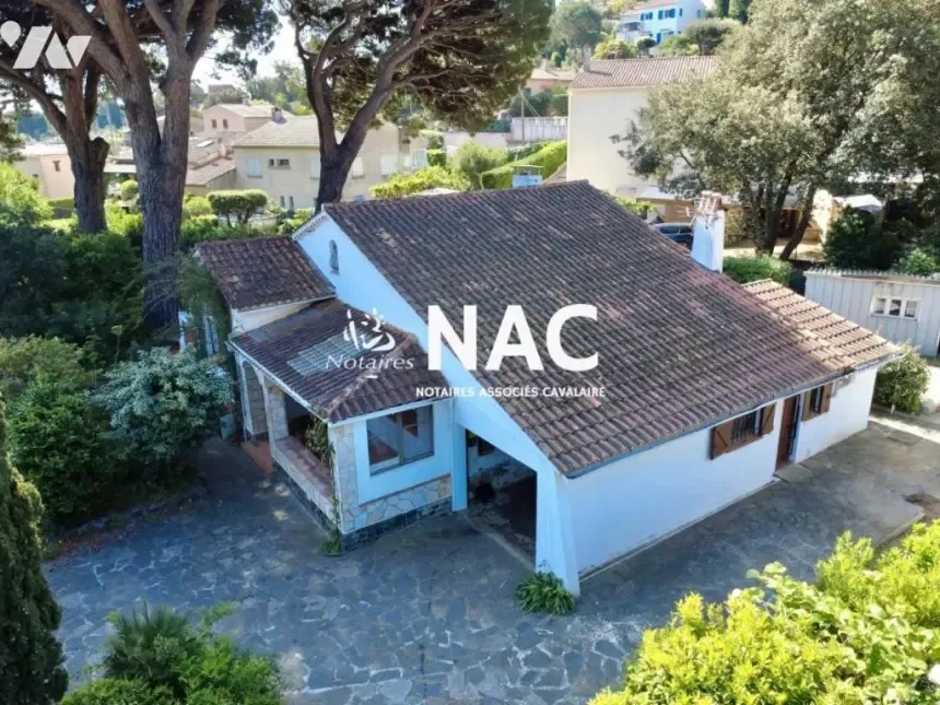 Vue aérienne - Maison avec Combles Aménagés à Cavalier-sur-Mer