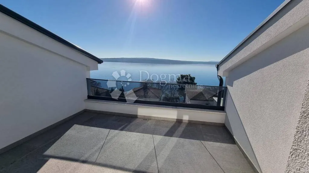 Terrace - Designer Apartment with Sea View in Crikvenica