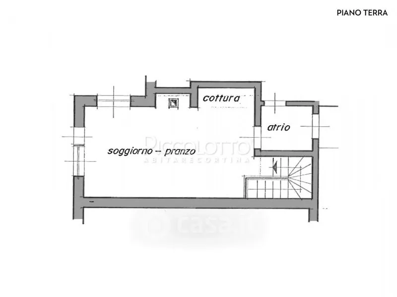 Plaan - Trilocale with Panoramic View in Cortina d'Ampezzo