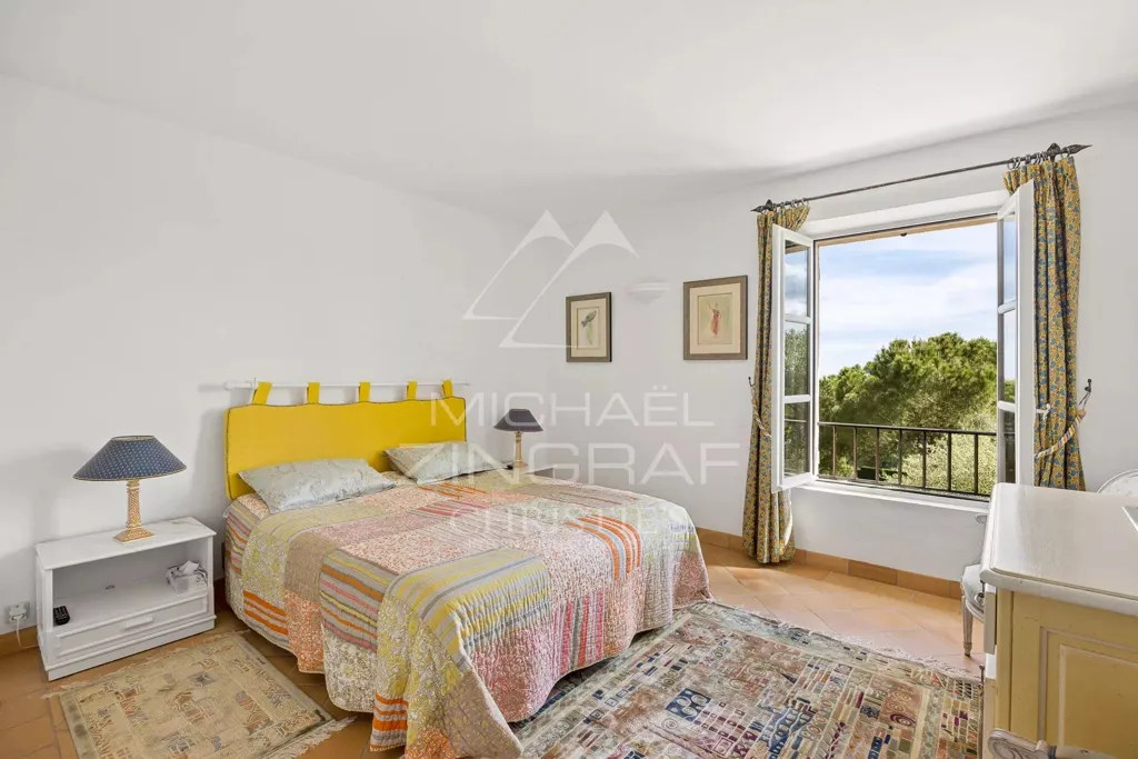 Chambres - Villa avec Piscine Chauffée à Vence