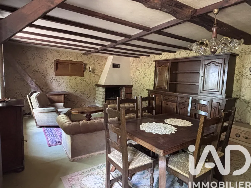 Dining Room - Village House with Terrace in Lanques-sur-Rognon