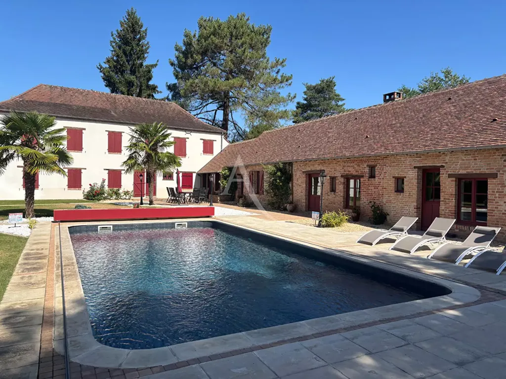 Piscine - Maison de Maître avec Piscine à Lamotte-Beuvron