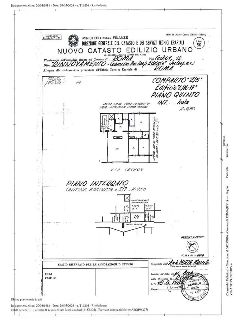 South-Facing Apartment with Terrace in Rome