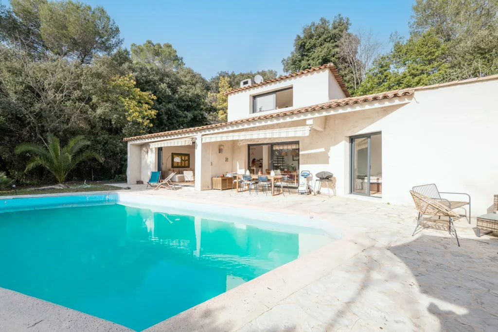 Piscina - Renovated Villa with Pool in Roquefort-les-Pins