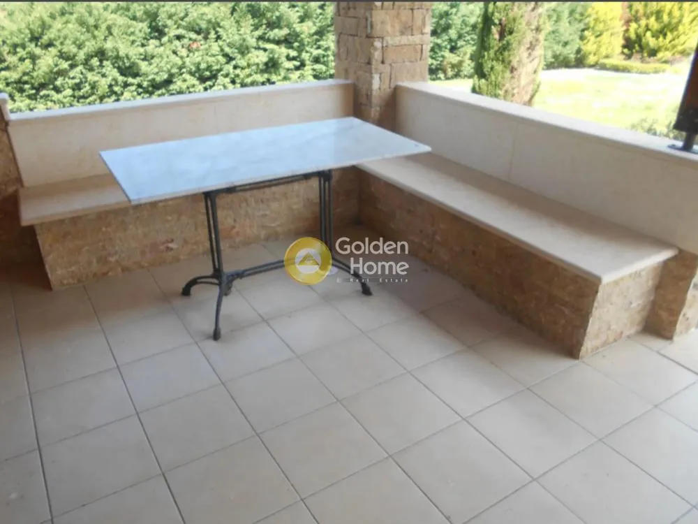 Terrasse - Three-Storey Villa with Sea View in Plagiaris