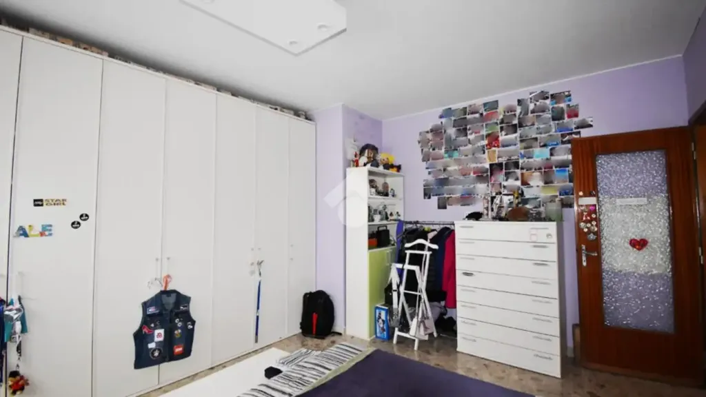 Camere da letto - Penthouse con vista sulle colline a Cascinette D'Ivrea