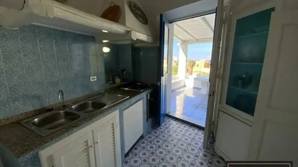 Köök - Historic Villa with Sea View in Panarea