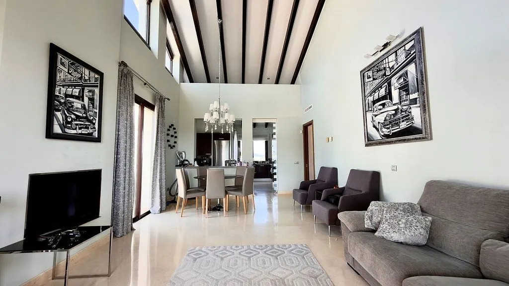 Séjour - Penthouse with Pool in Benahavís