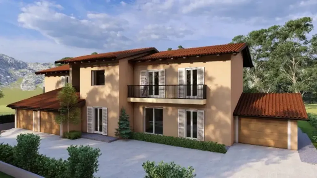 New Villa with Double Garage in Chiusa di Pesio