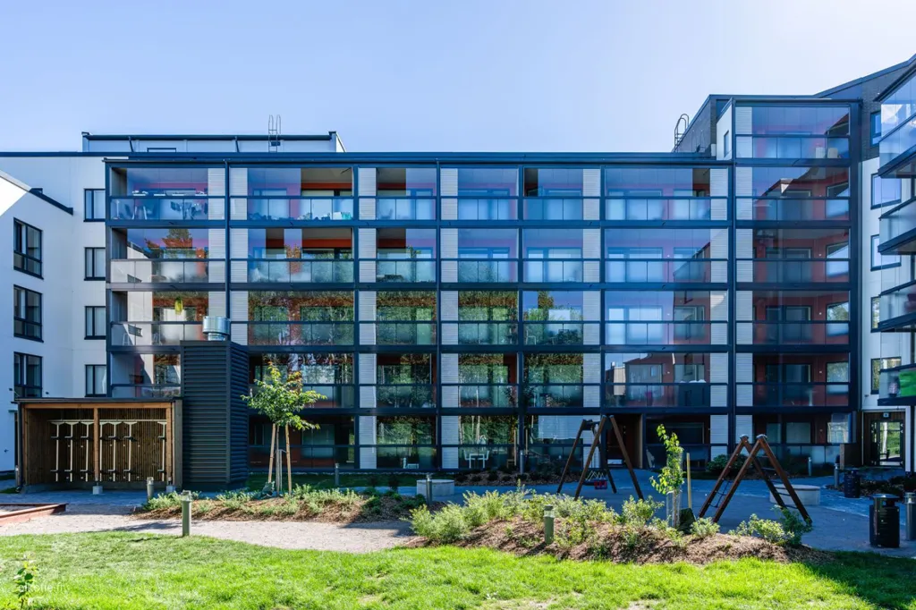 Exterior - Apartment with Balcony in Espoo Suurpello