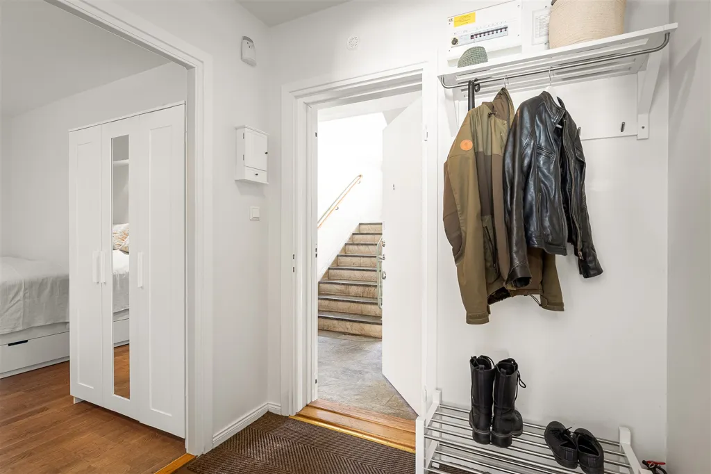Entrée - 1.5-Bedroom Flat with Balcony in Uppsala