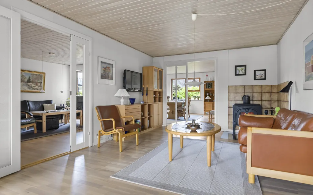 Séjour - Family Villa with Garden in Kalundborg