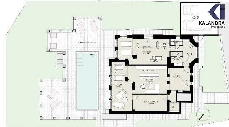 Floor Plan - Classical Altbau Villa with Terrace in Gersthof