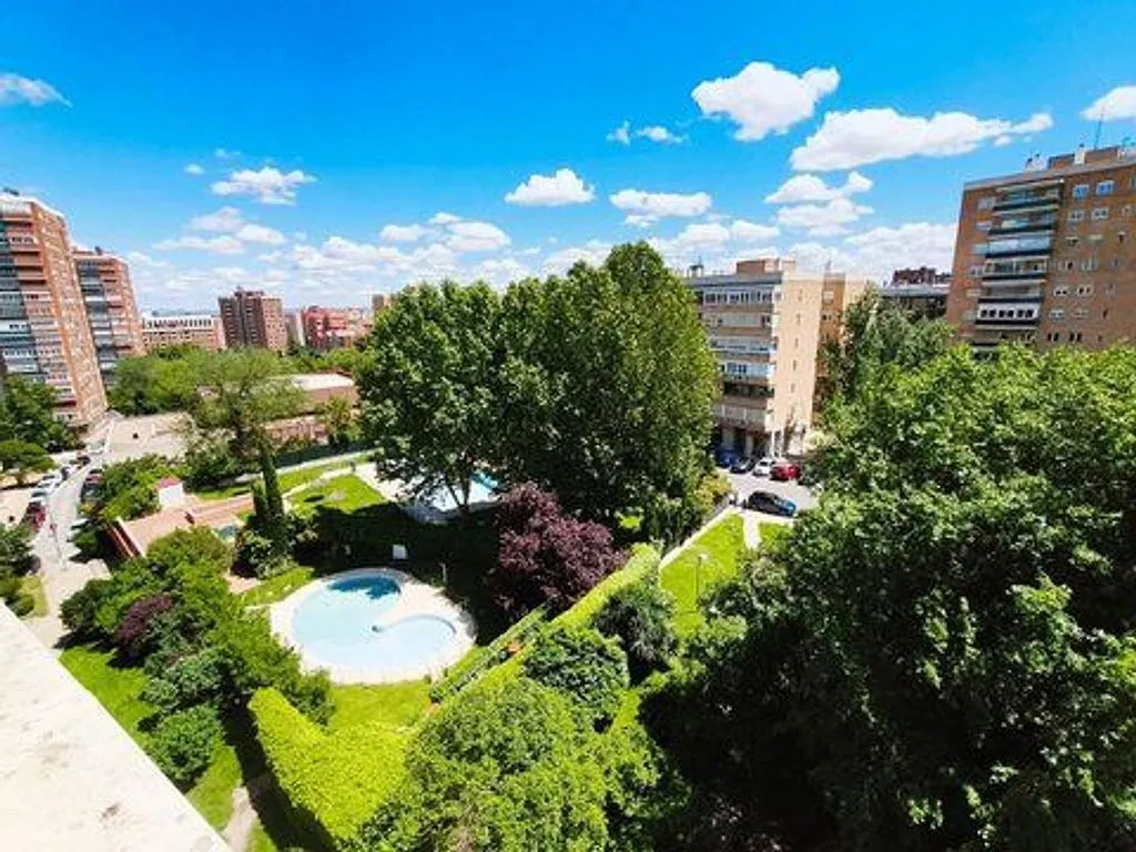 Jardin - Apartment with Lift in Pinar de Chamartín