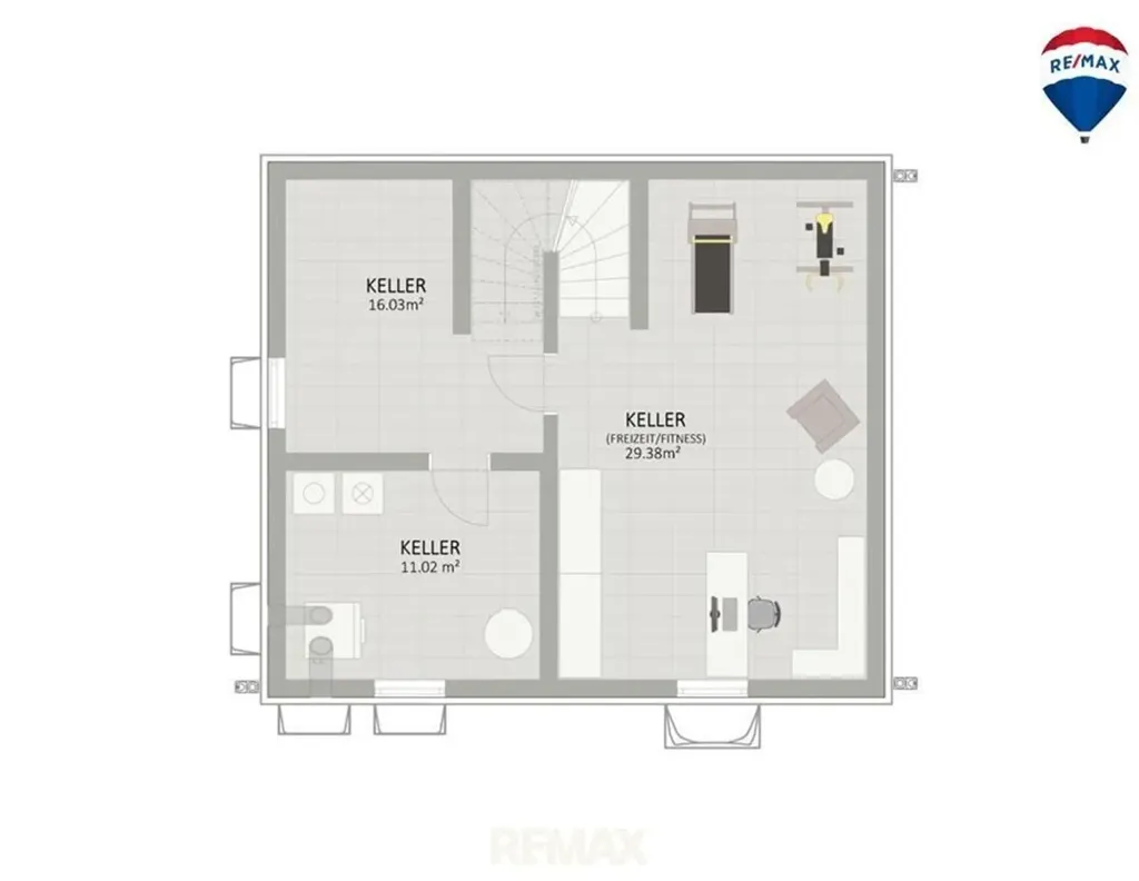Plan - Modern Villa with Terrace in Vienna 21
