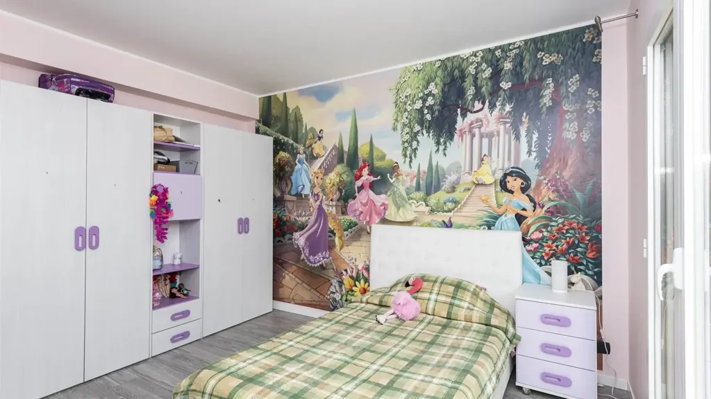 Bedrooms - Rear-Facing Villa with Garden in Mascalucia