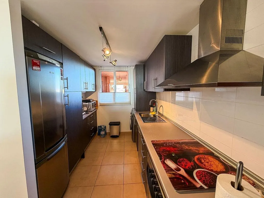 Kitchen - Apartment with Pool and Golf View in Mar Menor