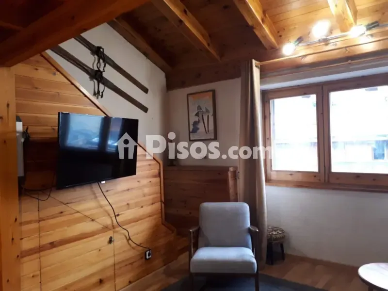 Séjour - Rustic Apartment with Mountain Views in El Tarter