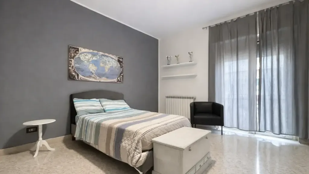 Camere da letto - 5-Bedroom Apartment with Balcony in Palermo