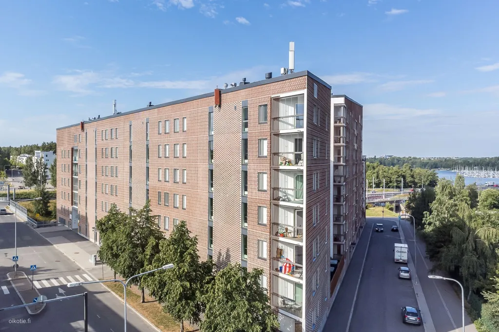 Vista aerea - Modern Flat with Balcony in Rastila, Helsinki