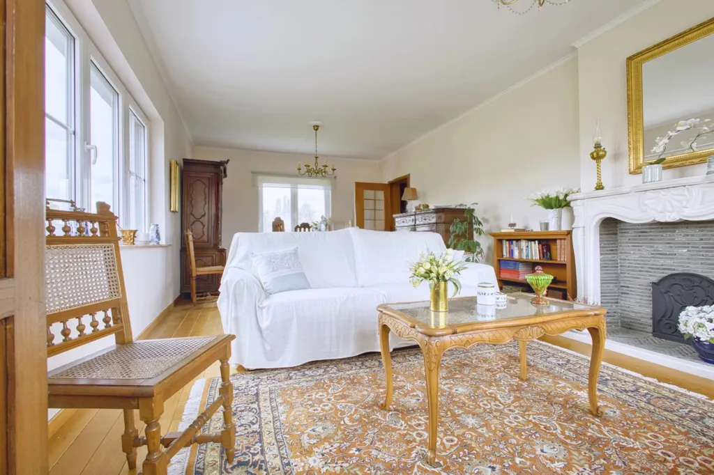 Séjour - Maison 4 Côtés avec Jardin sur 20 Acres près de la Côte