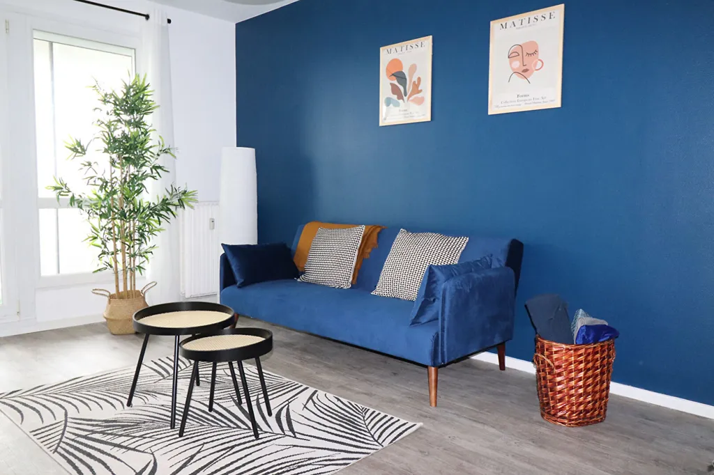 Soggiorno - Shared Accommodation with Balcony in Hérouville Saint Clair