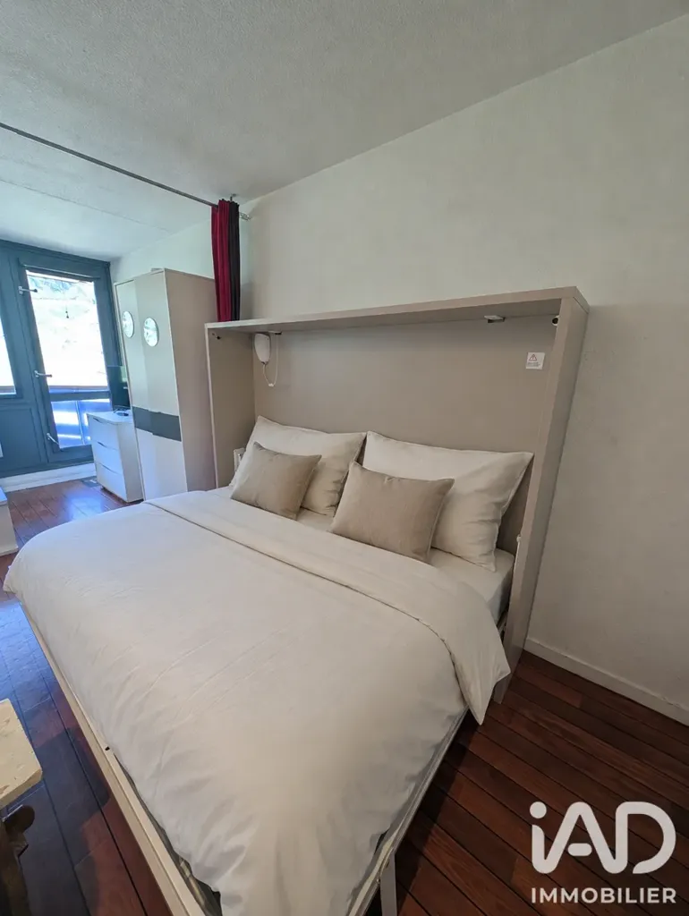 Camere da letto - Studio with South-Facing Balcony near La Mongie