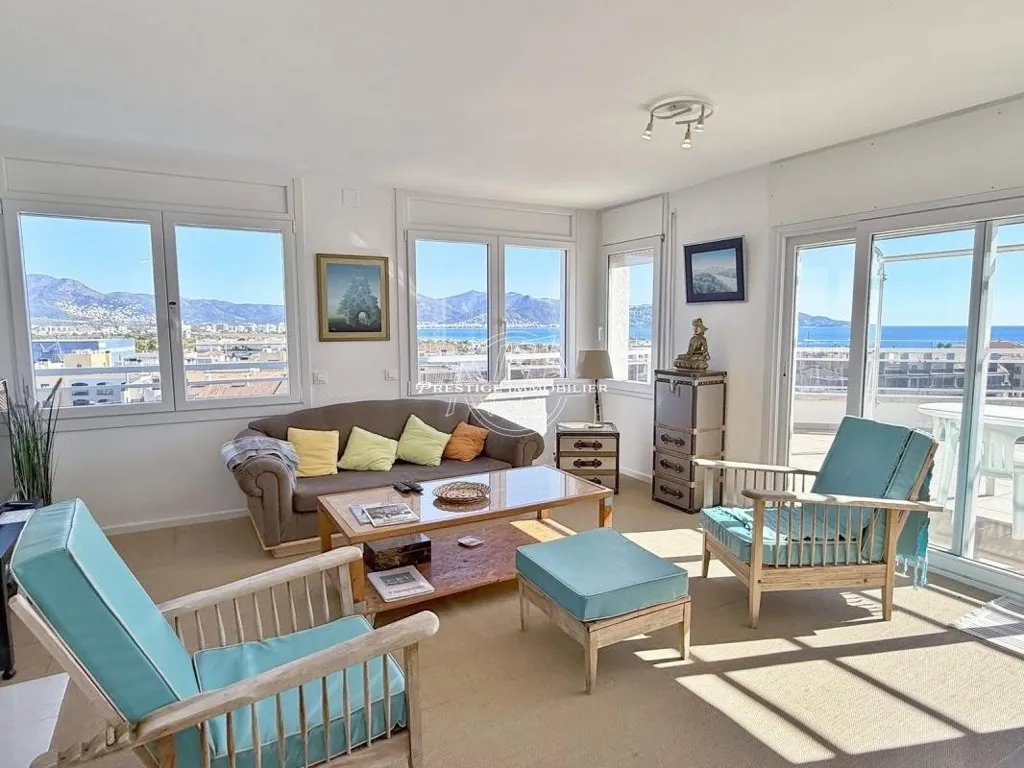 Séjour - Penthouse with Sea View in Empuriabrava